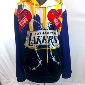 Kobe Cici Los Angeles Lakers Hoodie size Large